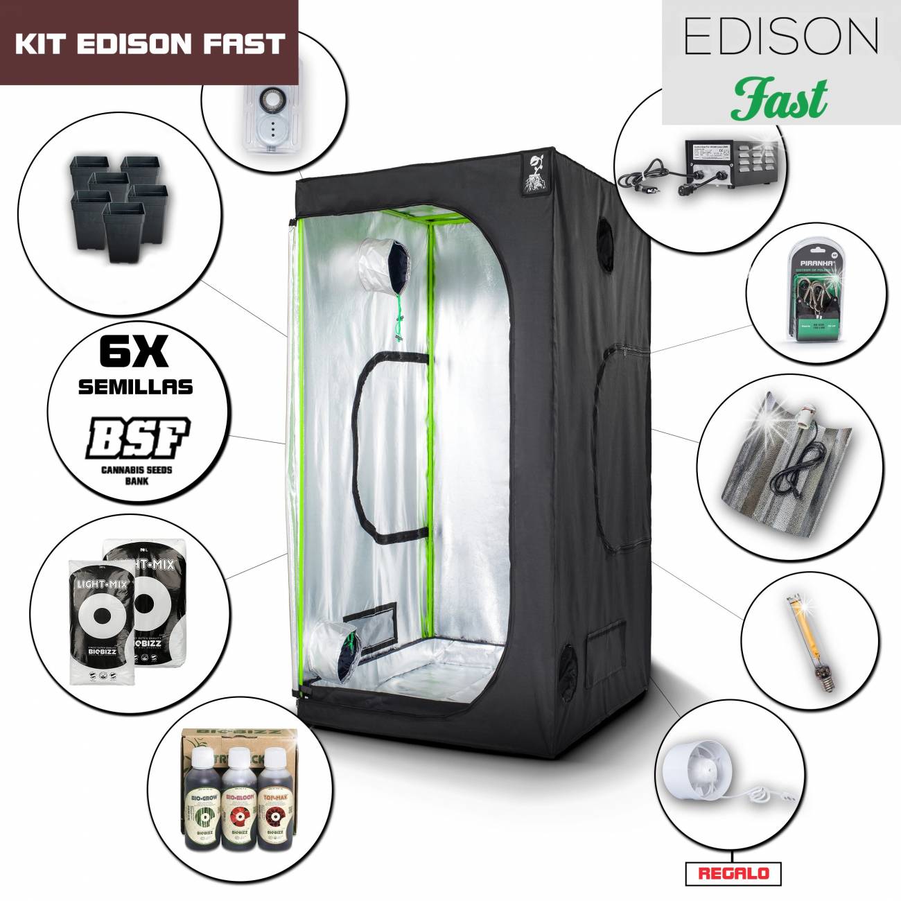 Kit Edison Fast 100 - 400W