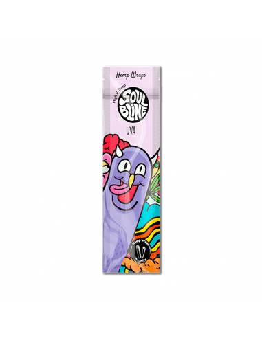 Hemp Wraps Blunt Soulblime Uva (2u)