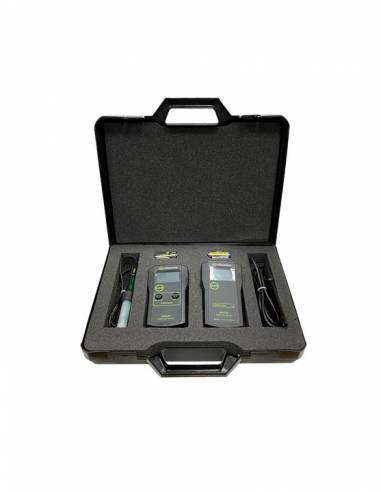 Kit Medidores Pro con Sonda pH y EC