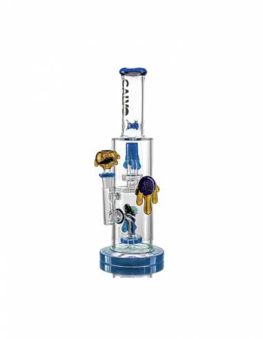 Bong Calvo Abeja Shower Perc Azul 35cm