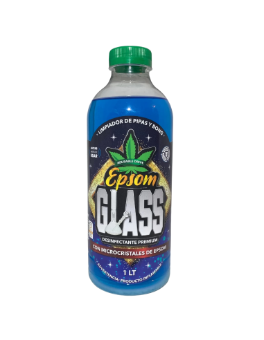 EpsomGlass® Limpiador Pipas y Bongs...