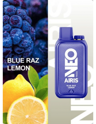 Vaper Airis Neo P8000 Blue Raz Lemon 5%