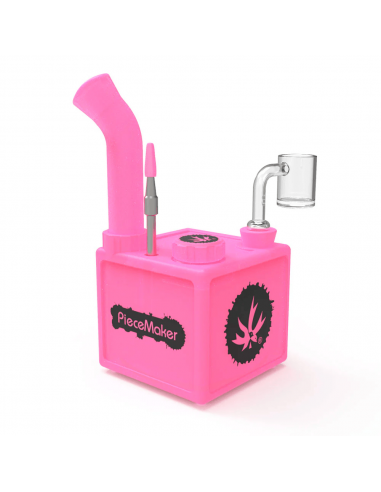 Bong Kube PieceMaker Rosado