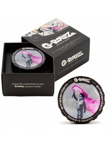 Moledor Aluminio G-Rollz 4 Partes 5cm...