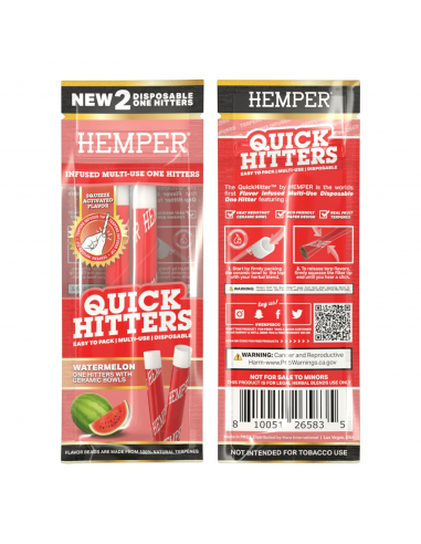 Hemper Quick Hitter Desechable Sandía...