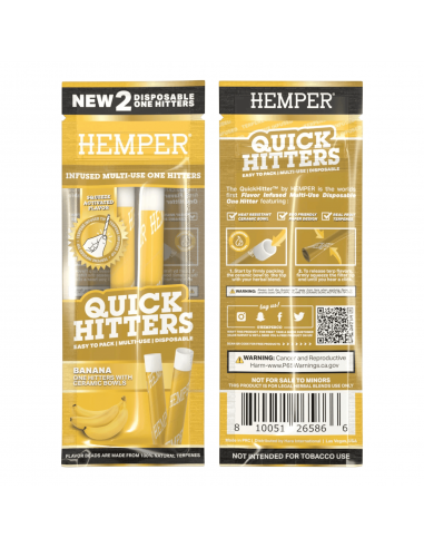 Hemper Quick Hitter Desechable Banana...