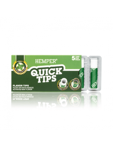 Hemper Quick Tips Desechable Menta (5u)