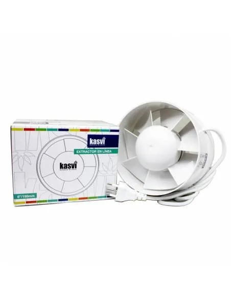 Extractor Tubular Kasvi 6"...