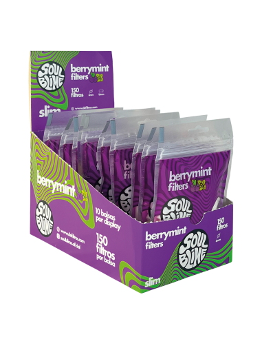 Filtros Soulblime Berrymint Slim...