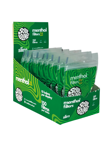 Filtros Soulblime Menthol Slim...