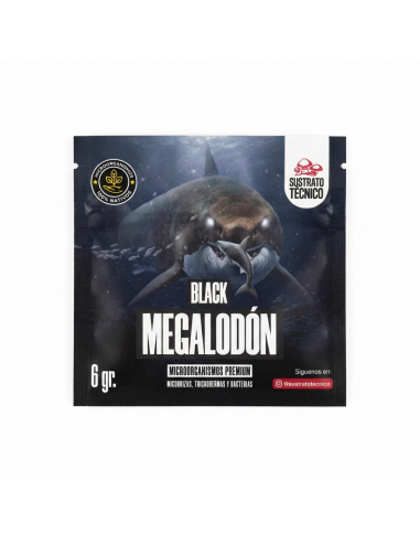 Black Megalodón Sustrato Técnico...