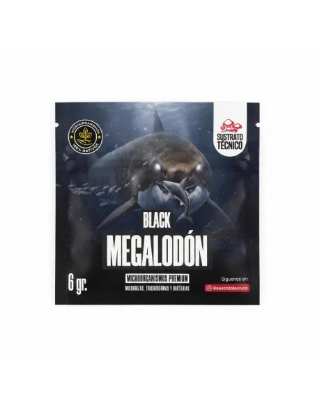 Black Megalodón Sustrato...