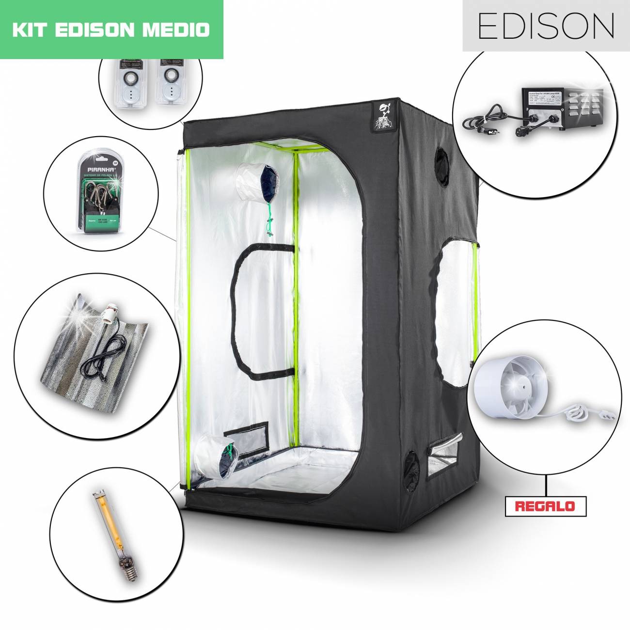 Kit Edison 120 - 600W Medio