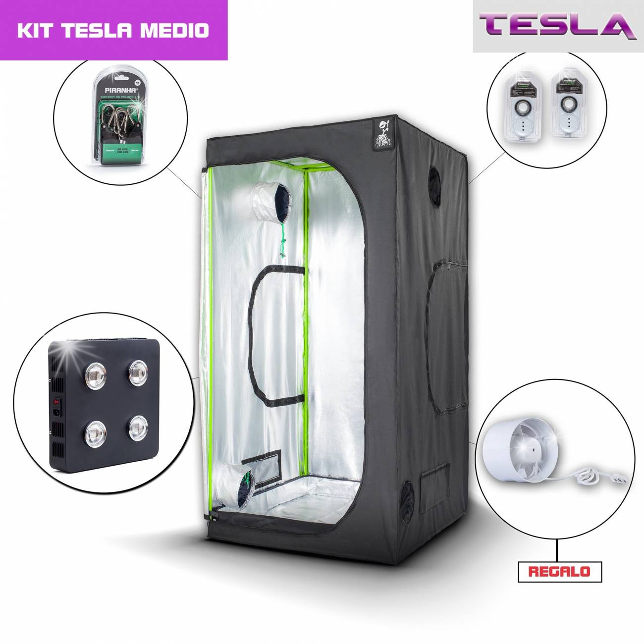 Kit Tesla 100 - T360W Medio