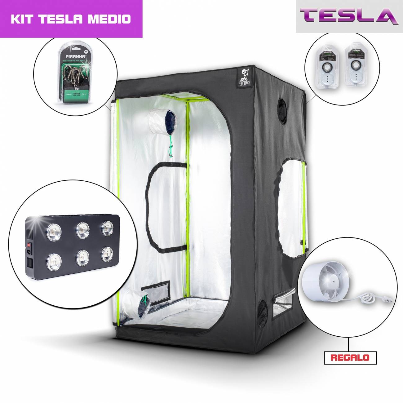 Kit Tesla 120 - T540W Medio